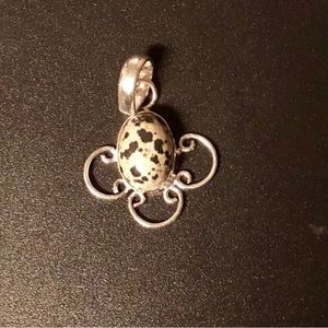 Dalmatian Jasper Pendant